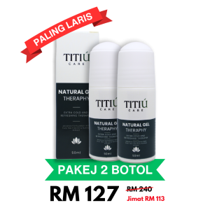 Titiu Care Gel 50ml - 2 Botol